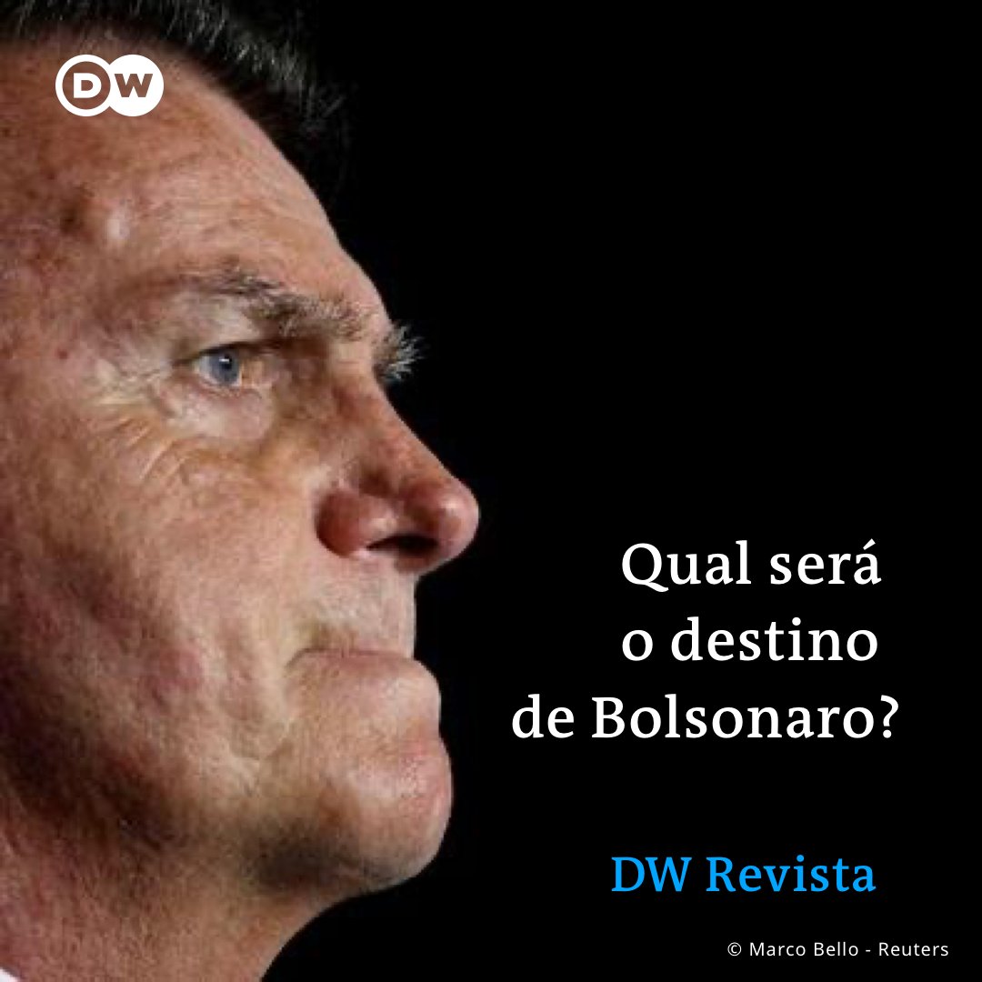 dw_brasil's tweet photo. 🎙Podcast analisa chance de Bolsonaro ser julgado na Europa. Ouça "DW Revista" por meio do Spotify (https://t.co/vaOOZP9NV4) e outras plataformas (https://t.co/8VAAlBPrO7). https://t.co/89vAyvfGI8