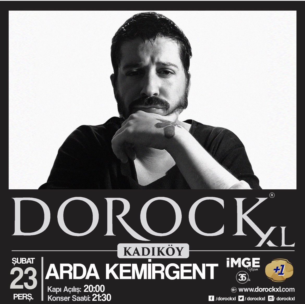 23 Şubat Perşembe Dorock XL Kadıköy’de gerçekleşecek olan Arda Kemirgent konserinin tüm gelirlerini ihtiyaç sahibi depremzedelerimize ulaştırılmak üzere <a href="/ahbap/">Ahbap</a> derneğine bağışlayacağız. 🙏 <a href="/dorockxl/">DorockXL</a> <a href="/ahbap/">Ahbap</a> <a href="/haluklevent/">Haluk Levent ( Ahbap Ekibi )</a>