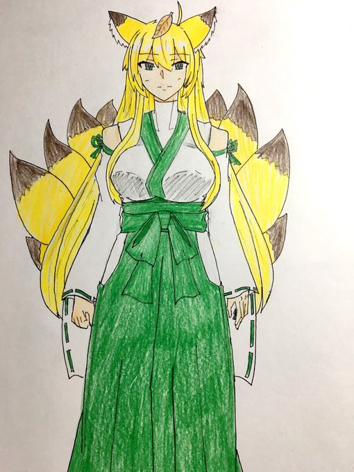 #初投稿の絵と今の絵を比べる
 
これがこう 