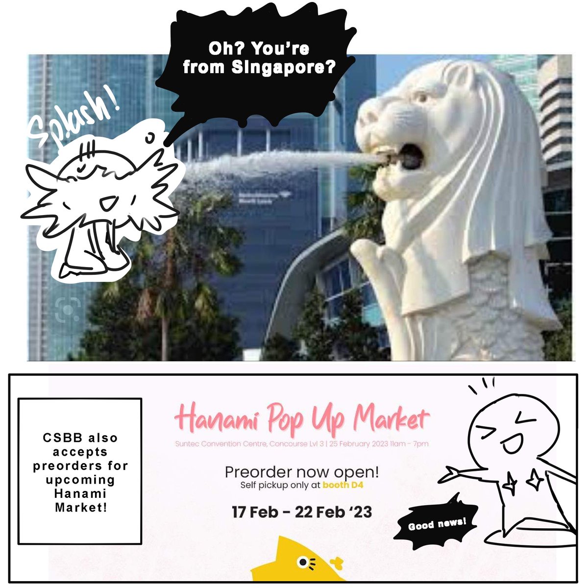 Hi everyone, some of my prints, Genshin comic book, and washitapes are now available via CSBB's online store
https://t.co/EDJE0gfSuI
From 17th Feb to 22nd Feb, it has:
1. Free shipping within Malaysia;
2. Preorders open for upcoming @HanamiMkt (Singapore)!