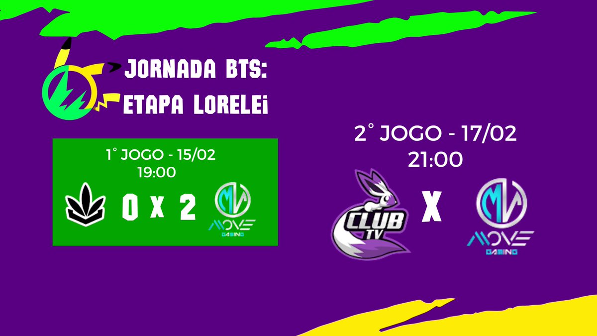 movegaming_'s tweet photo. Hoje temos mais uma partida na copa BTS!! 
O jogo será transmitido na twitch da @BTSBRpokemon ás 21hs, a equipe do dia é a @ClubTvOfc . Contamos com o apoio da nossa torcida!! #GOMOVE 
TWITCH: https://t.co/Te5SleBtiE
#pokemonunite #copabts #moba #pokemoncompany https://t.co/tA07Wk9kmI