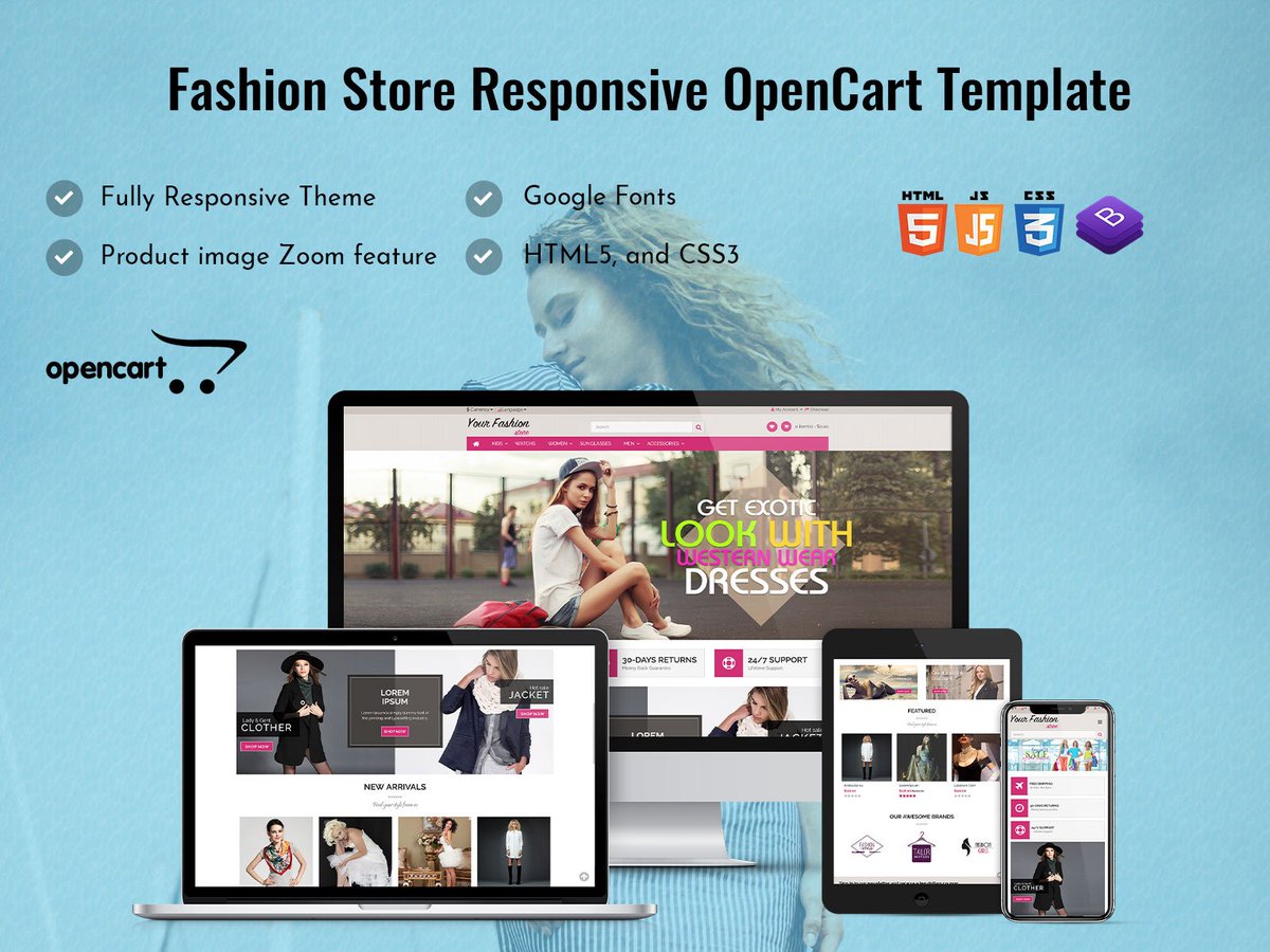 MultiStoreTheme's tweet photo. Responsive OpenCart eCommerce Theme - Fashion.
https://t.co/qCWW8pMo0D
#envato #themeforest #onlineshopping #OpenCart #Webapp #illustration #UI #UX #Responsivetheme #softwaredeveloper #appdeveloper #fullstack #angular #engineering #programming #coding #OpenCart #Webapp https://t.co/psDcPWISaU