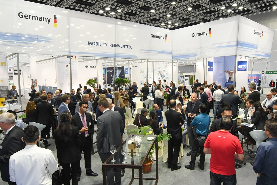 German pavilion confirmed with 18 exhibitors

Supported by the German Railway Assoc (VDB) @bahnindustrie_D

Austrian @AustriaInMY & British @railindustry pavilions also being organised.

List of current confirmed exhibitors tdhrail.co.uk/images/pdfs/20…