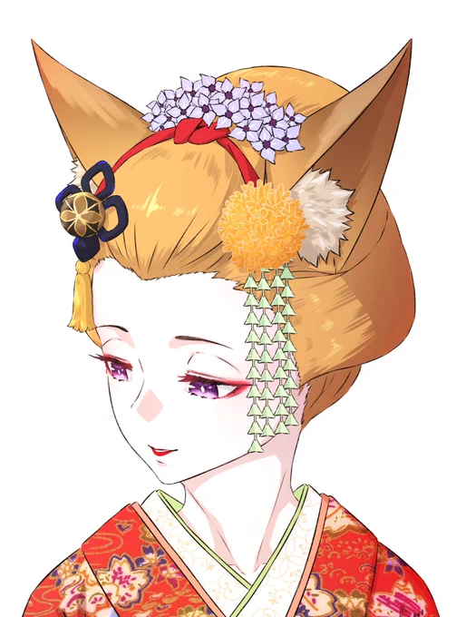 ケモ耳キャラの人耳処理の仕方自分の中で確立させたので風で違和感なくなびかせられるし髪型も制限が無くなったでもアクナイで人耳付いてるの見てケモ耳は飾り、という解釈で人耳をつけるというのも悪くないと思った  