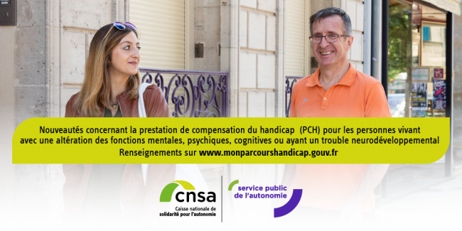 📢 La <a href="/CNSA_actu/">CNSA</a> diffuse un kit de communication sur les nouveautés de la #PCH au 1er janvier.

Objectif : Aider les personnes concernées à y accéder en accompagnant les #MDPH.

Télécharger le kit 👉 cnsa.fr/actualites-age…