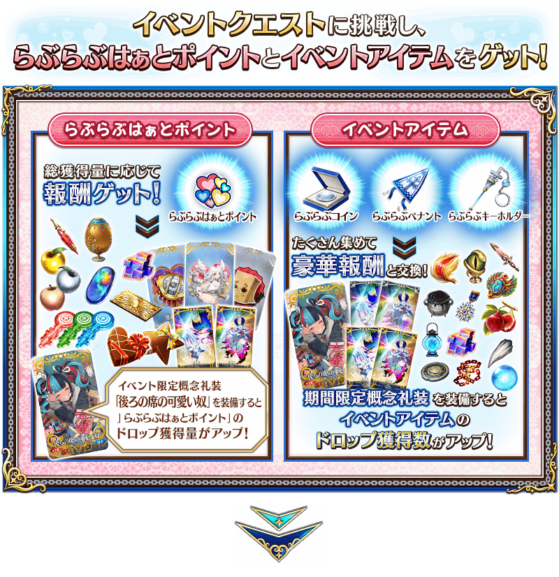 Sey FGO on Twitter " Collect LoveyDovey Heart Points in Free