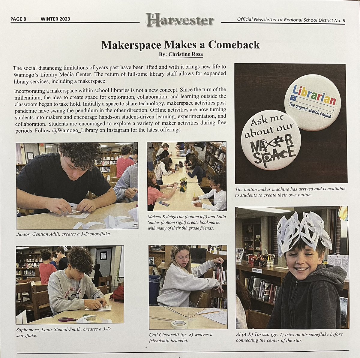 Wamogo Library tweet media