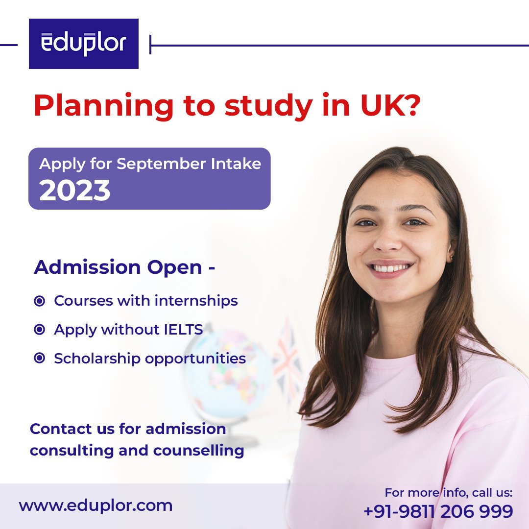 Planning to Study in UK?

Apply for September Intake 2023.

Get in touch with our UK education consultants to Study in UK.

#studyinuk #ukeducationabroad #ukstudy #studyabroad #studyabroadconsultants #studyabroad2023 #studyinuk2023 #ukeducation   #overseaseducation