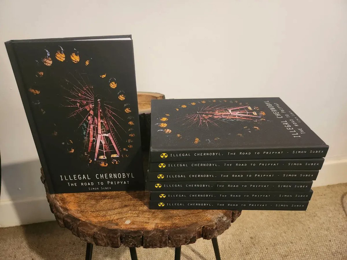 SubExploration's tweet photo. Hard covers landed from Germany👌Want one for your bookshelf? Get a copy from https://t.co/h5qJH9Gfbc 👍
 #urbex #explore #exploring #subex #subexploration #tunnels  #decay #urbanexploration #urbanexploring #book #author #booklaunch #illegalchernobyl https://t.co/NZbUhhoaka