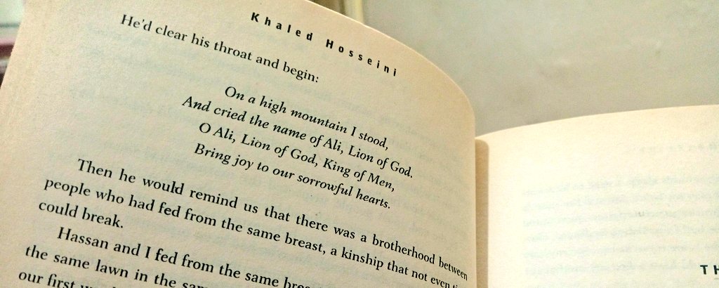 hajirahjaved786's tweet photo. O Ali, Lion of God, King of Men,
Bring Joy to our sorrowful hearts.
~The Kite Runner
#RecentRead
#BookTwitter #readingcommunity https://t.co/zntq8h9giQ