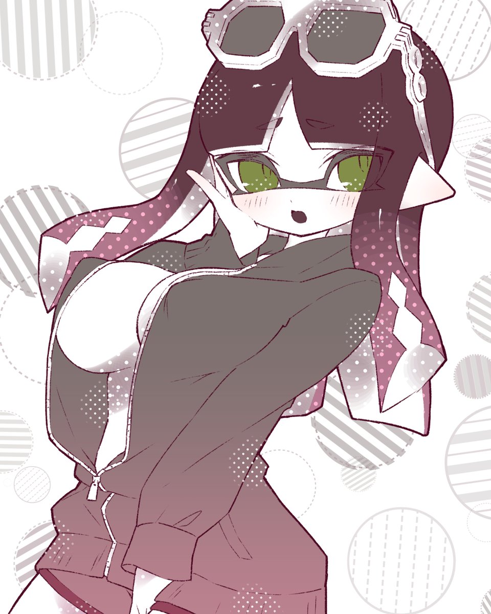 イカガール(スプラトゥーン) 「」|VAZ🐺💙のイラスト