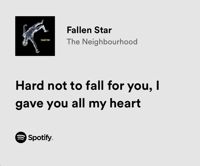 The Neighbourhood – Fallen Star Lyrics