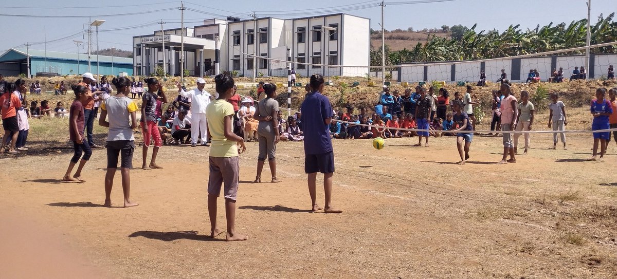 Sports dai celebrated in KRCRS SINGATAGERE