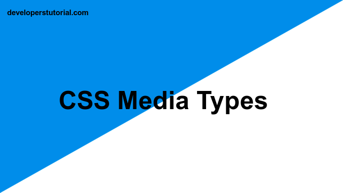 DevelopersTuto's tweet photo. CSS media types let you format your documents to be presented correctly on different media types like screen, print, aural browser
Website- https://t.co/wkTdoy0dFw
#css #developerstutorial #classes #forms #100daysofcode #codebasics #programming #htmlforms #onlinetutorial https://t.co/apfJU9ViCT