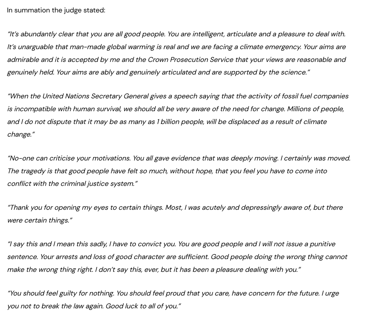 RachelConnoll14's tweet image. Wow (from Just Stop Oil judgement)