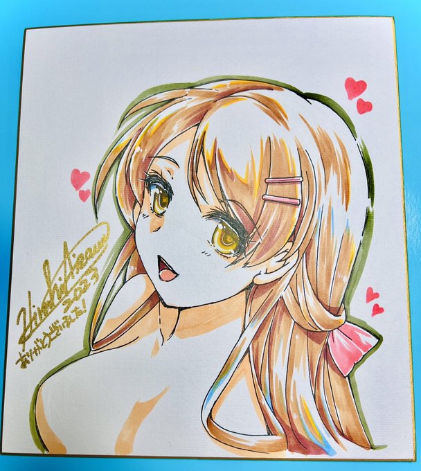 【037/365】毎日絵投稿してみる(なるべく)

アナログ色紙
とらのあな様 サイン色紙フェア用の色紙 2枚目
指定によりオリジナルキャラです。
当選者のお名前は後ほど入れますね✍️ 