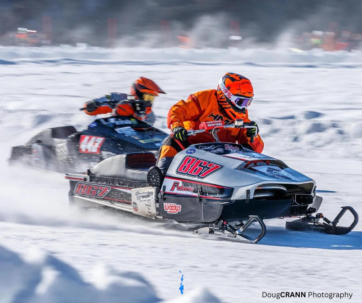 VINTAGE Snowmobile Racing FEB 18/19 - 10 a.m. 
Priestlaker.com #priestlakeidaho
