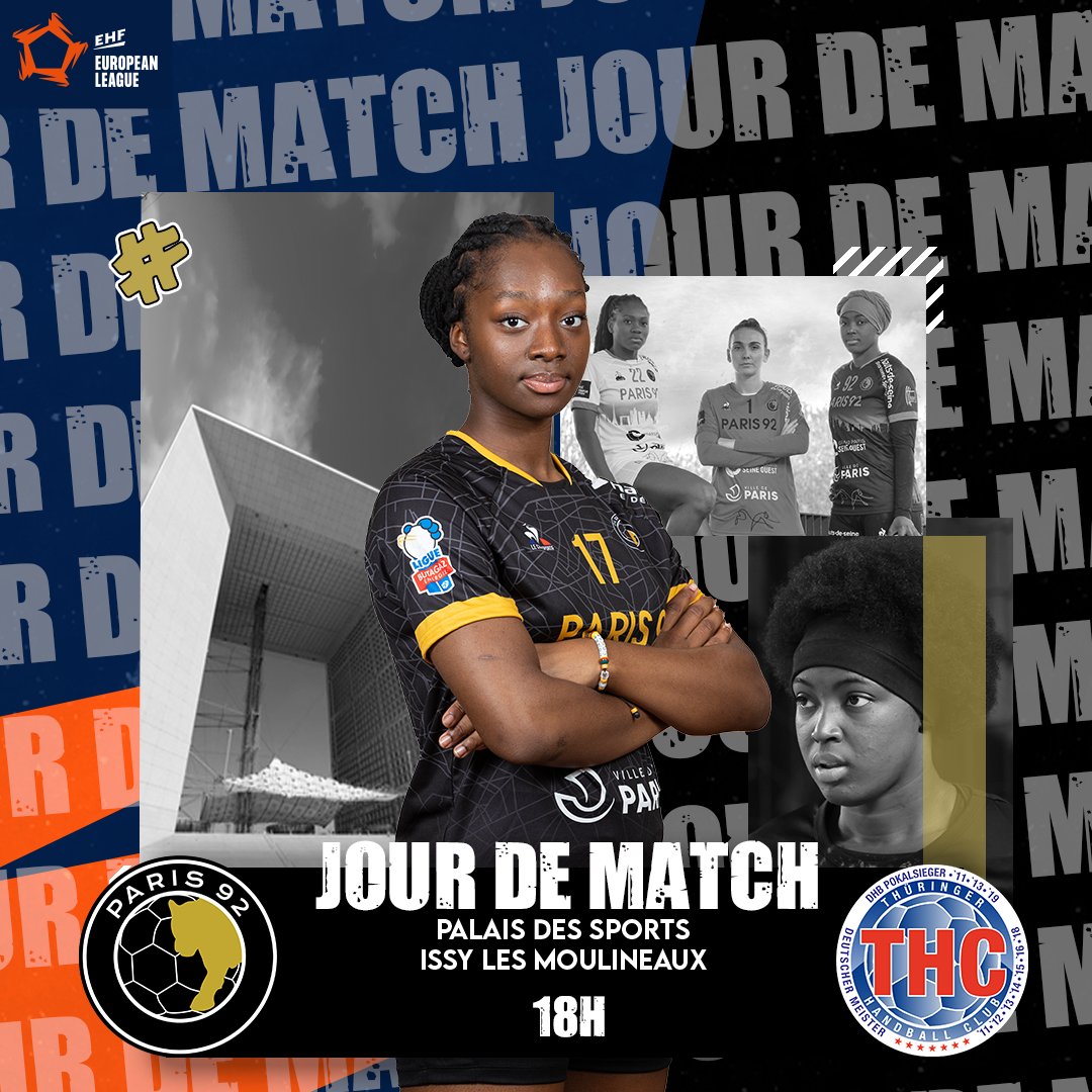 Paris92_Off's tweet photo. 💪GAMEDAY
 Paris 92 🆚 Thüringer ⌚18h
🏟Palais des Sports, Issy-Les-Moulineaux 
📲Live Score et chat sur notre application 

 #fandehand #GameDay https://t.co/z7LJGrkIQy