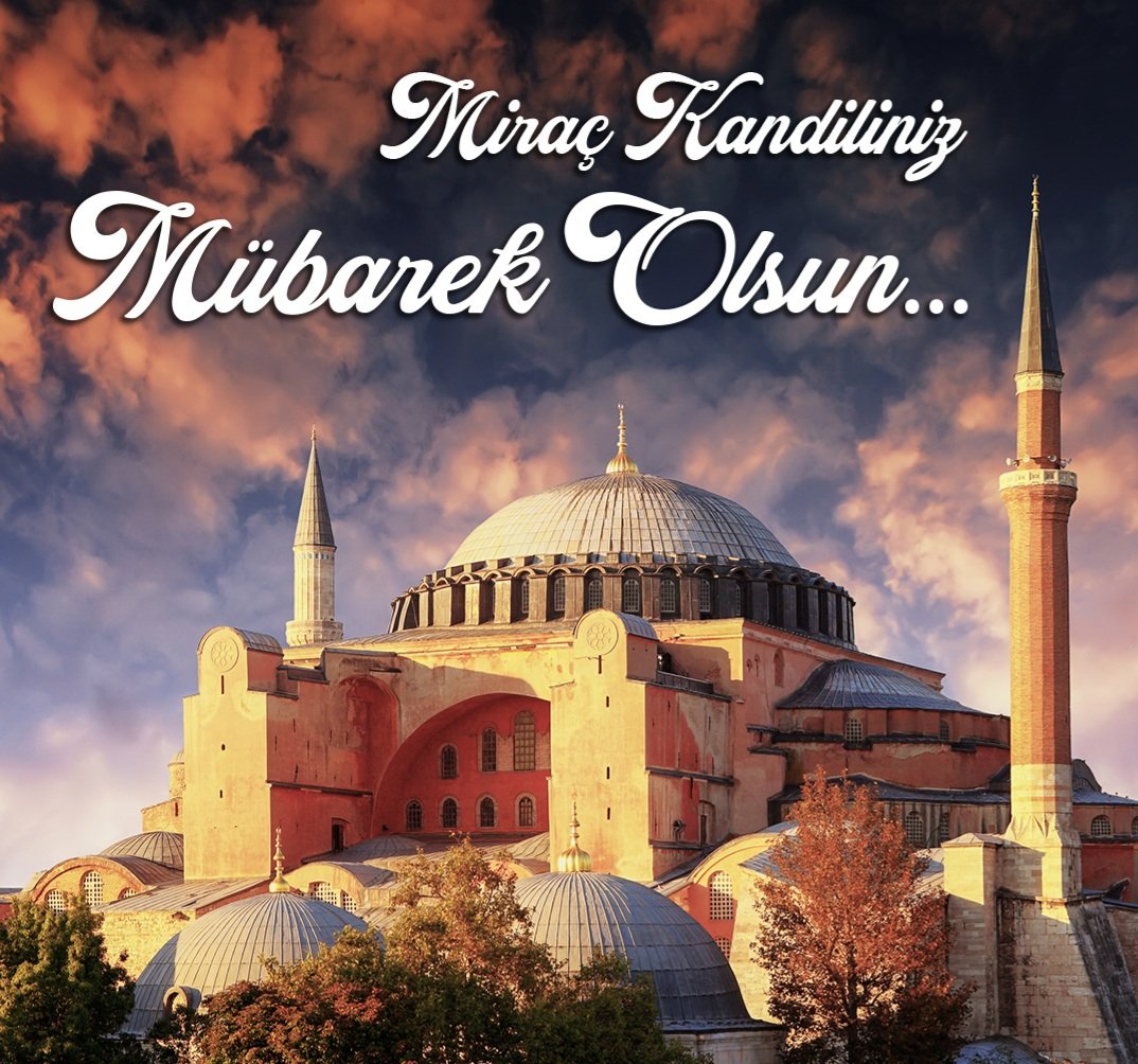 Aziz Milletimizin ve İslam Âleminin #MiraçKandili’ni tebrik ediyor, bu mübarek gecenin tüm insanlığa hayırlar getirmesini niyaz ediyorum. 

Bu mübarek günlerin sıkıntılarımızın feraha kavuşması ve kurtuluşumuzun vesilesi olması duasıyla...