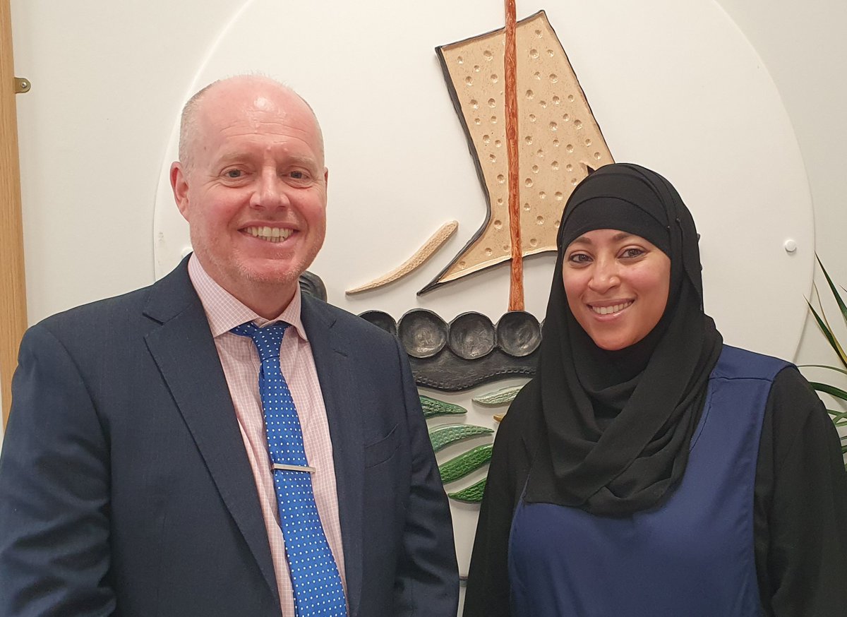 mailowl's tweet photo. Mrs Id-Lahcen is one of our #ManorHighHeroes. Every individual contributes to the #MagicofManor & our outstanding levels of #GCSE progress. She makes a huge contribution to the cleanliness & tidiness of our @ManorHighSchool environment. https://t.co/adgwL7WEnc