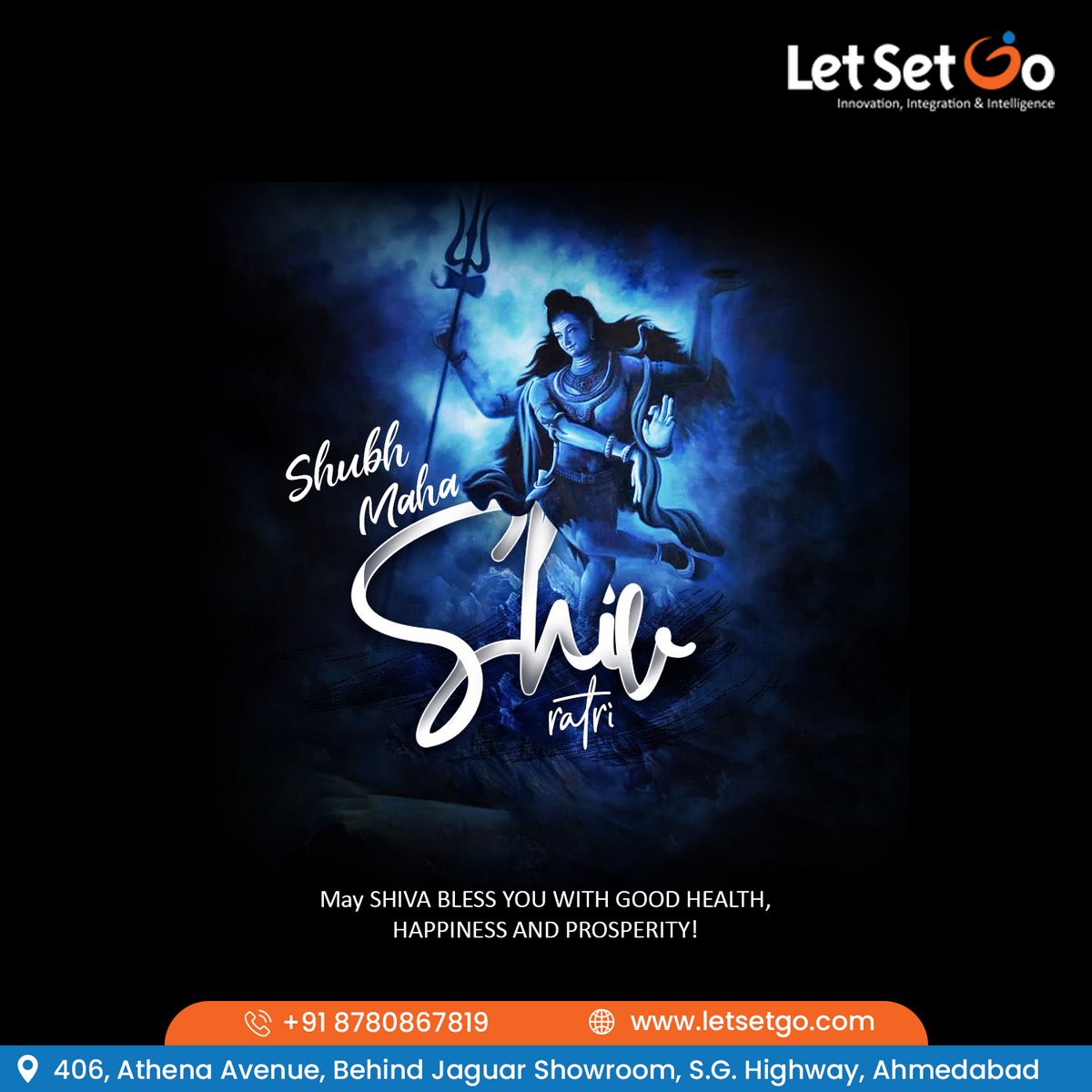 LetSetGo's tweet photo. Shubh Mahashivratri!!
May Lord Shiva bless you with GOOD HEALTH, HAPPINESS
AND PROSPERITY!
#mahadev #shivratri #shivratri2023 #shiva #mahashivratri2023 #mahashivratrimss https://t.co/xBZ49k6DhR