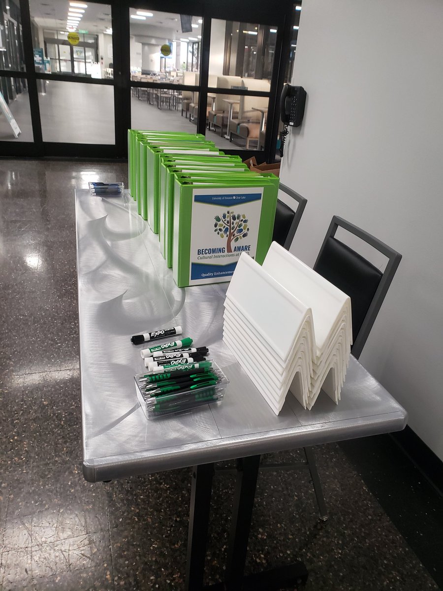 Excited for our first faculty cohort for the UHCL QEP.... we are Becoming Aware - Cultural Interactions at UHCL.