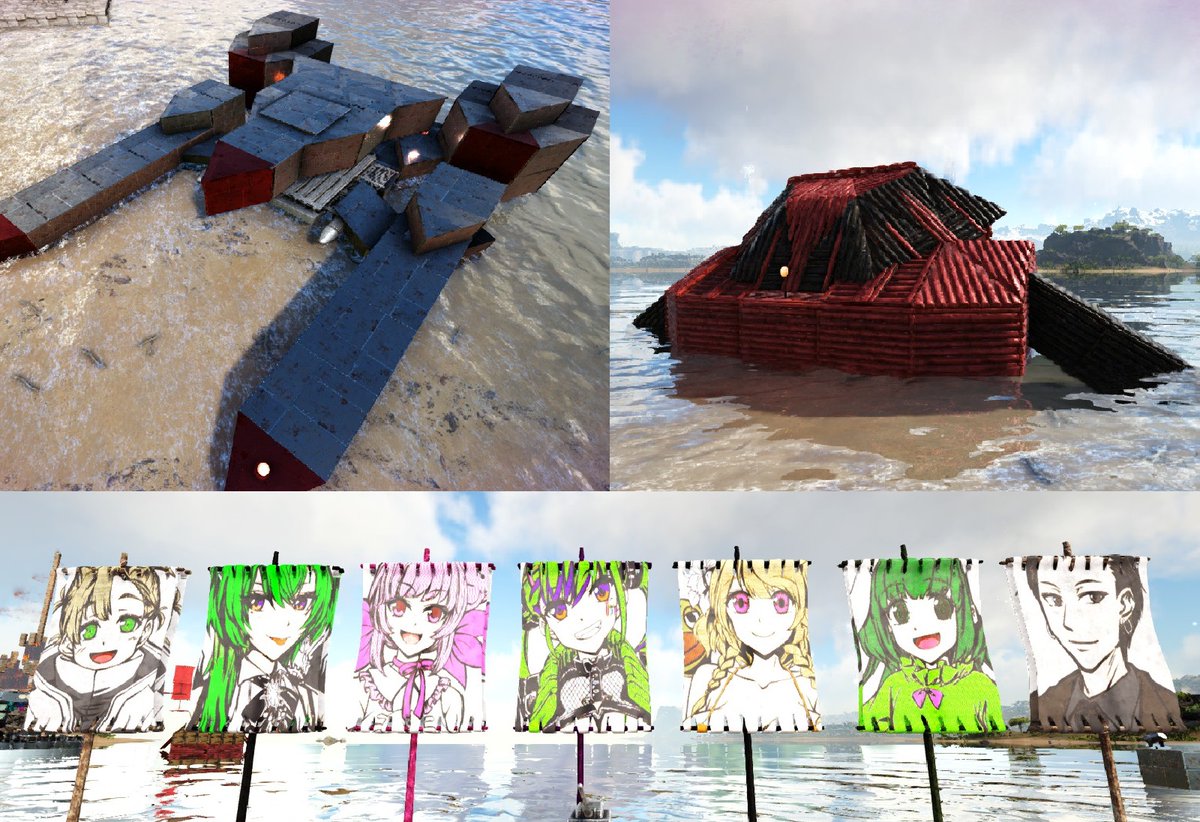 #ksonARKserver #ARK建築
kson総長組長のロストアイランドファンサーバーでは
たくさんの思い出と建築と仲間を作らせて戴きました。
楽しい時間を本当にありがとうございました🙇