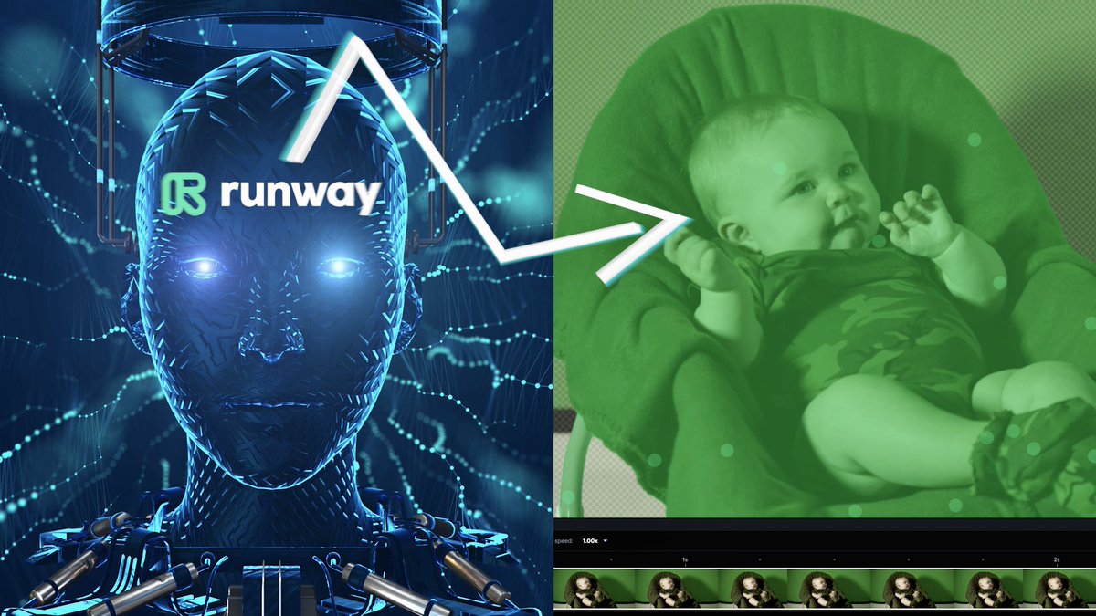 blake_calhoun's tweet photo. I tweeted the other day about how I was able to do some tricky masking using @runwayml, and so I decided to make a video about how I did it…👇🏻

How Runway AI saved my #shortfilm

Watch ➡️ https://t.co/U2gi43emxZ https://t.co/ZLyyZF63su