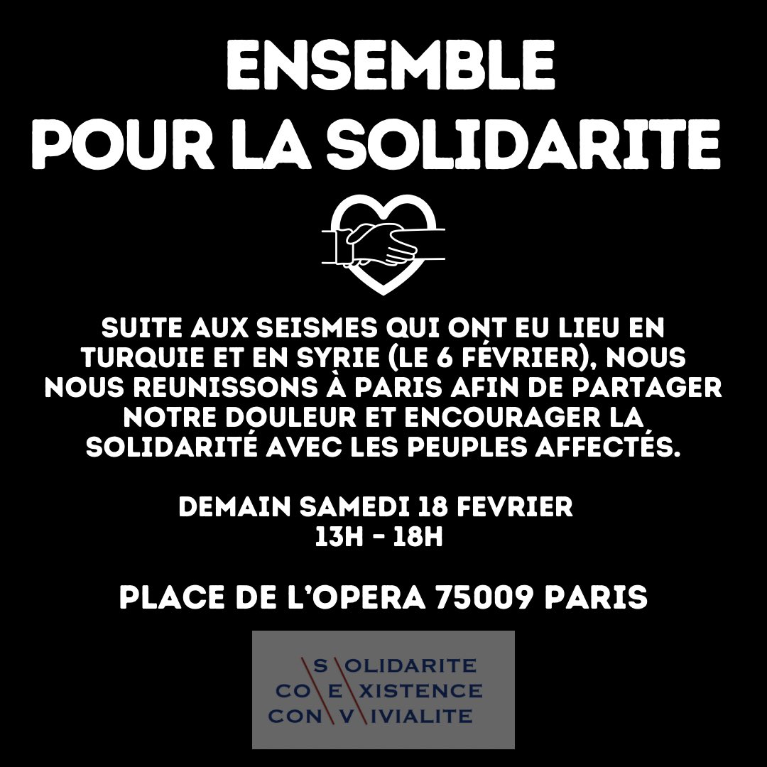 associationsev's tweet photo. Nous nous réjouissons de votre participation à notre campagne de sensibilisation, que nous organiserons le samedi 18 février, entre 13h et 18h sur la place de l'Opéra, avec l’autorisation que nous avons obtenu auprès de la Préfecture. https://t.co/DZKoD1tfg7