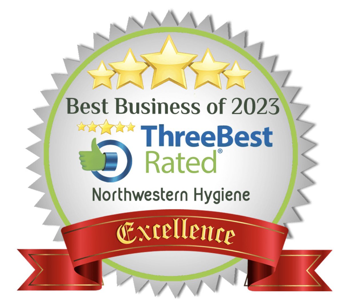 5th Year in a row.  Thanks again to all our dedicated staff and our loyal customers for another productive year
#nwhuk #northwesternhygiene #cleaners #cleaning #commercialcleaning #officecleaning #5starratedbusiness⭐️⭐️⭐️⭐️⭐️ #fivestarrating🌟🌟🌟🌟🌟 #communalcleaning #liverpool