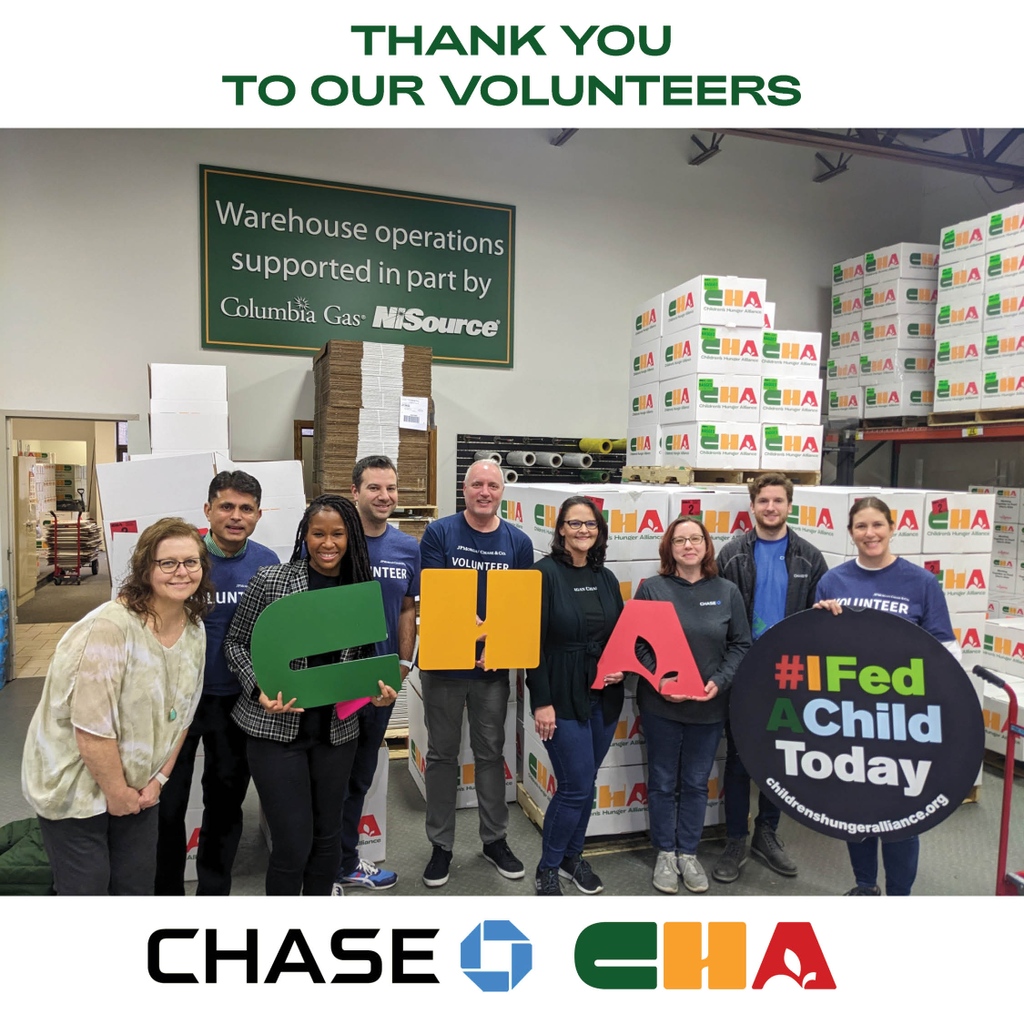 CHAOhio's tweet image. 🙌🥪 Thank you to @Chase for packing meals with us! ⁠
⁠
1 in 5 children in Ohio may not know where their next meal will come from. They packed: 𝟴,𝟲𝟱𝟬 total meals for children all over Ohio! Thank you again Chase employees for your hard work.

#Chasebank #Chase #hunger