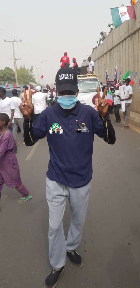 #WalkToRecoverNigeria🚶‍♂️🚶‍♂️🚶‍♂️ Today 17/02/2023 Yola 🏖✌🏽✌🏽