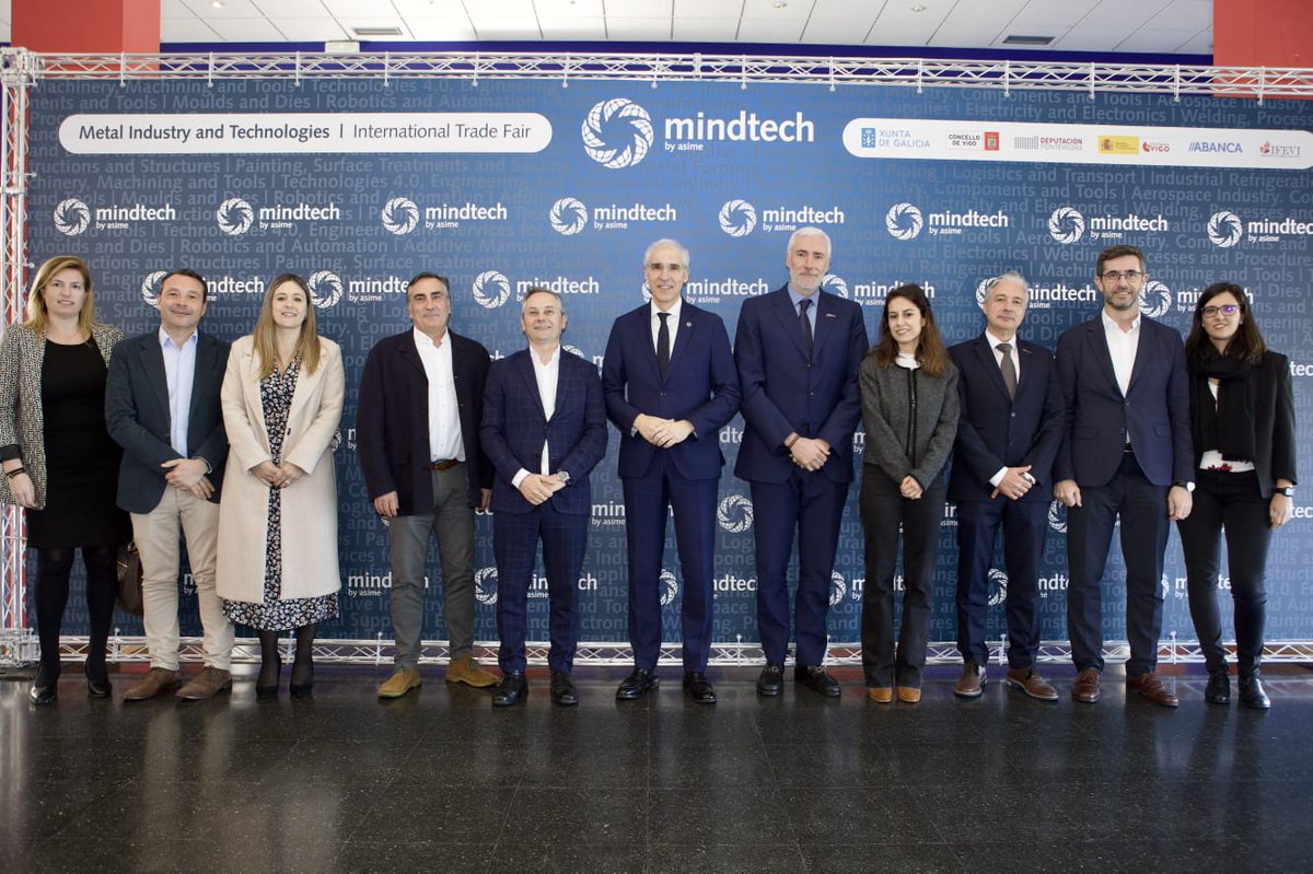 MindtechVigo's tweet photo. 🔜 ¡Comienza la cuenta atrás para Mindtech 2023!
☝ Hoy hemos celebrado el Acto de Promoción Internacional de la tercera edición de la feria industrial referente en el Polo Ibérico
Gracias a las entidades colaboradoras de la feria que nos han acompañado
https://t.co/y8kEagJUAx https://t.co/tv8fX2zUyW