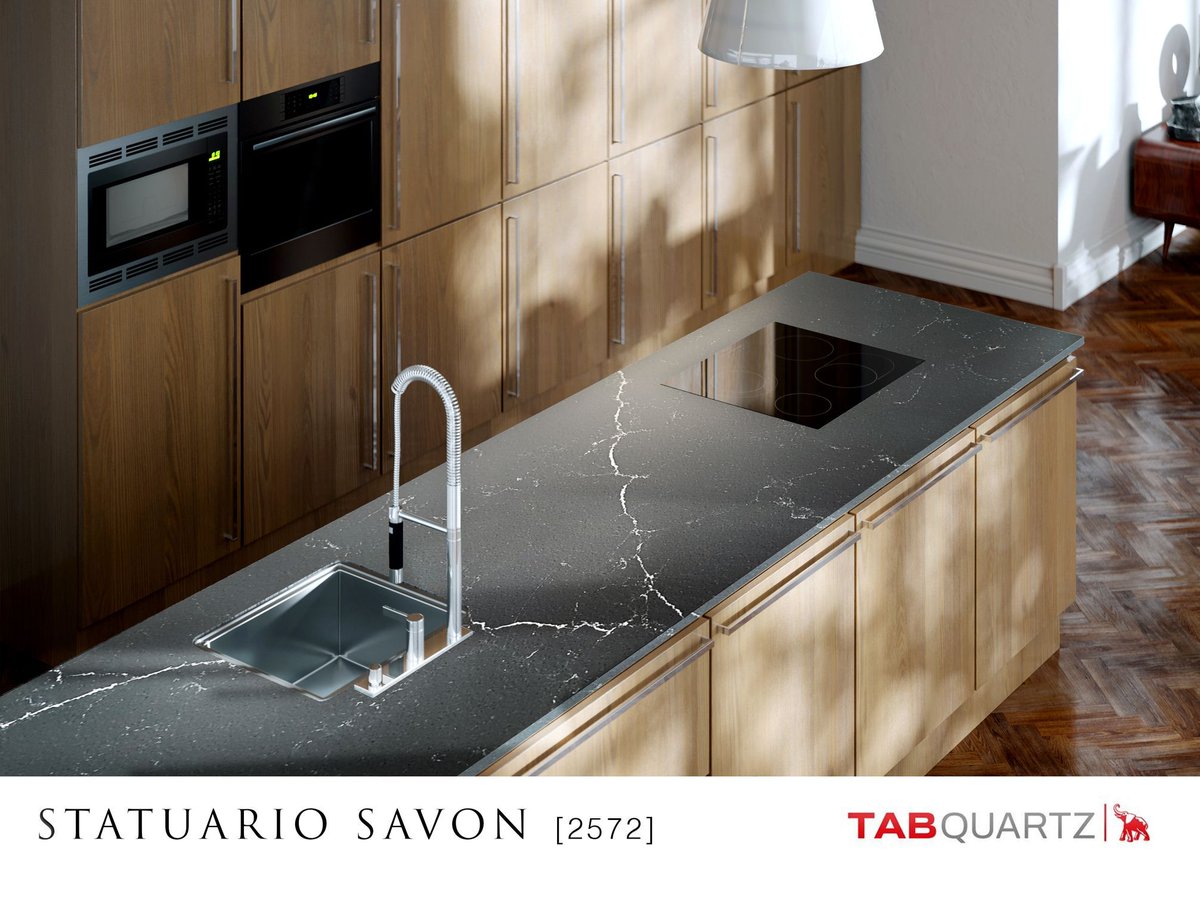 tabsurfaces's tweet photo. There is nothing about Statuario Savon to not love!
When crisp white veins meet a misty black base, the result is a savory union of luxury and elegance. We love our Statuario Savon, and we're sure you'll do too.
#TABSurfaces #tabquartz #engineeredquartz #Kitchencountertop https://t.co/w8pUtsoJa8