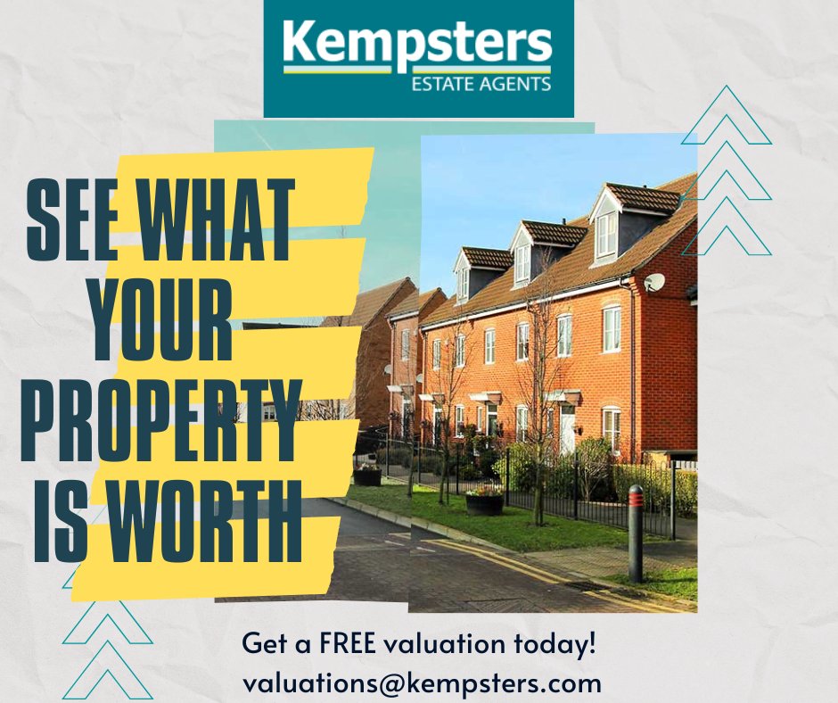 KempstersSales's tweet photo. Valuing a property correctly is crucial to the successful sale of your property. 

👉 Arrange a Valuation - https://t.co/pK7xEtPKcb 
📩 valuations@kempsters.com https://t.co/QFWIeVtvLK