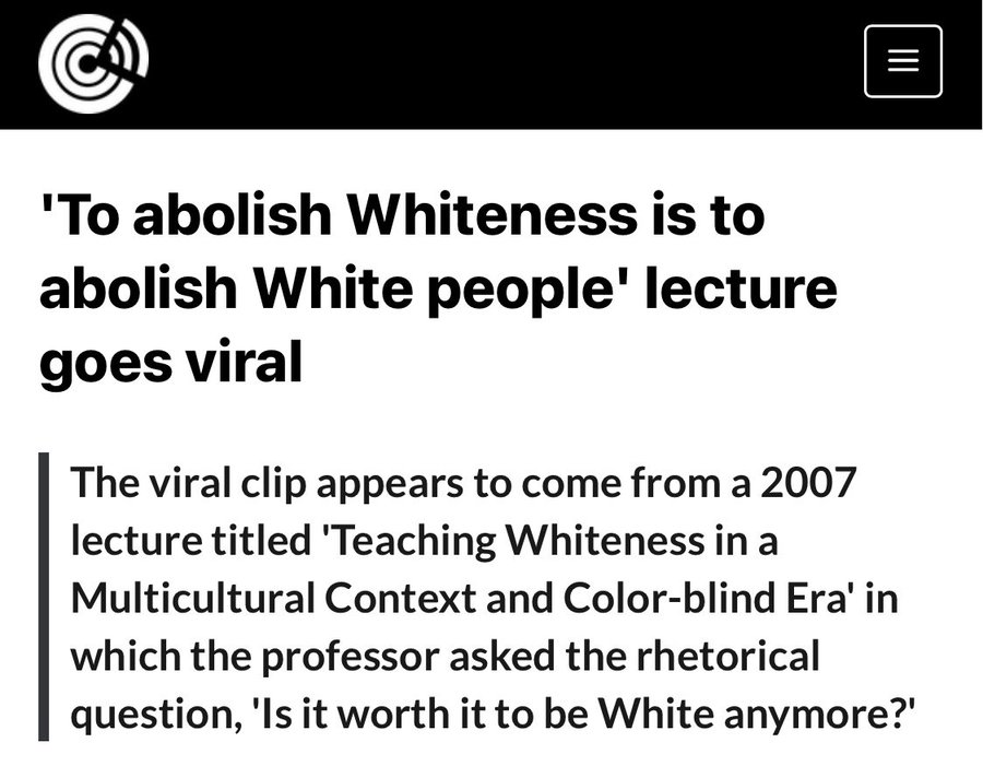 Twitter "intellectuals" will tell you whiteness doesn't mean white people, but the people pushing “a