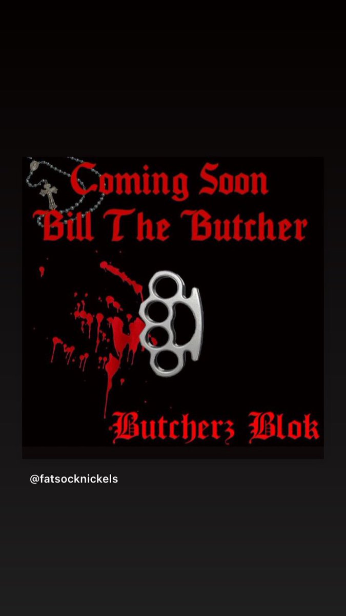 GoranimalE's tweet photo. 🚨NEW MUSIC ALERT 🚨

ANOVA BANGA FROM THE BUTCHERS BLOCK COMP. @rog_o_bklyn  feat. @war_bixby_tv @fatsocknickels @krome_magnus 

“BILL THE BUTCHER”

BIG SHOUT TO @trak_mekanikz @barslounge_preme 

 #hiphophead #hiphopmusic  #hiphopjunkie #grimy  #hardcorerap #billthebutcher https://t.co/C5VhPDgRRf