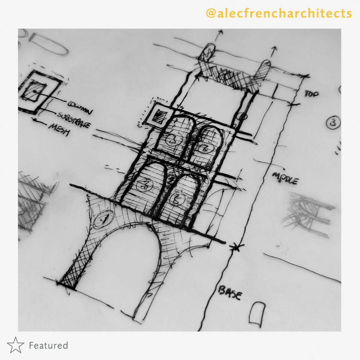 [𝗦𝗸𝗲𝘁𝗰𝗵 𝗼𝗳 𝘁𝗵𝗲 𝗪𝗲𝗲𝗸]⁣
⁣
Great work coming from the Rupert Street team as they work towards the planning application submission next month. ⁣
⁣
#sketchoftheweek #sketches #planning ⁣
#residential #coliving #studenthousing #studentliving #studentaccommodation