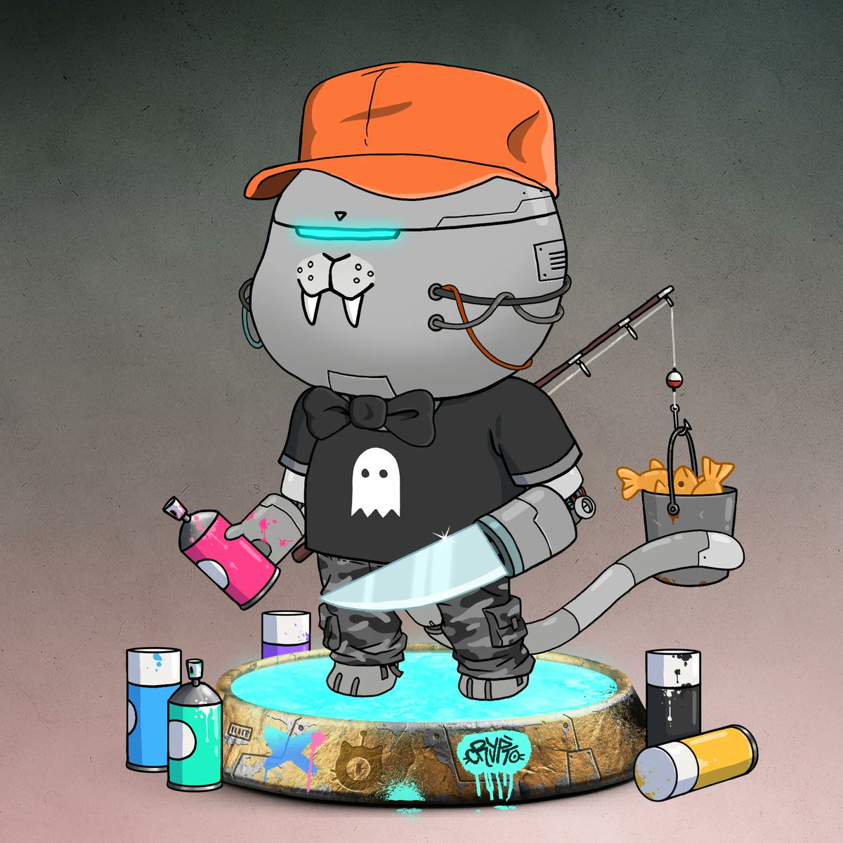 Founders AMA kicking off in less than 30 minutes. This time, on ZOOM! 

More info in the Discord. This Catbot will be looking for a new home. 

#AMA #CATBOTS #REPLICATS #GIVEAWAY