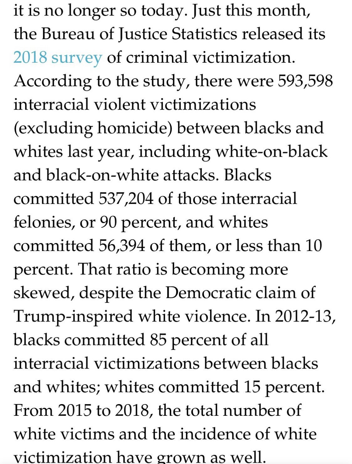 The uptick in anti-white curricula also coincides with an increase in anti-white violence. Black-on-