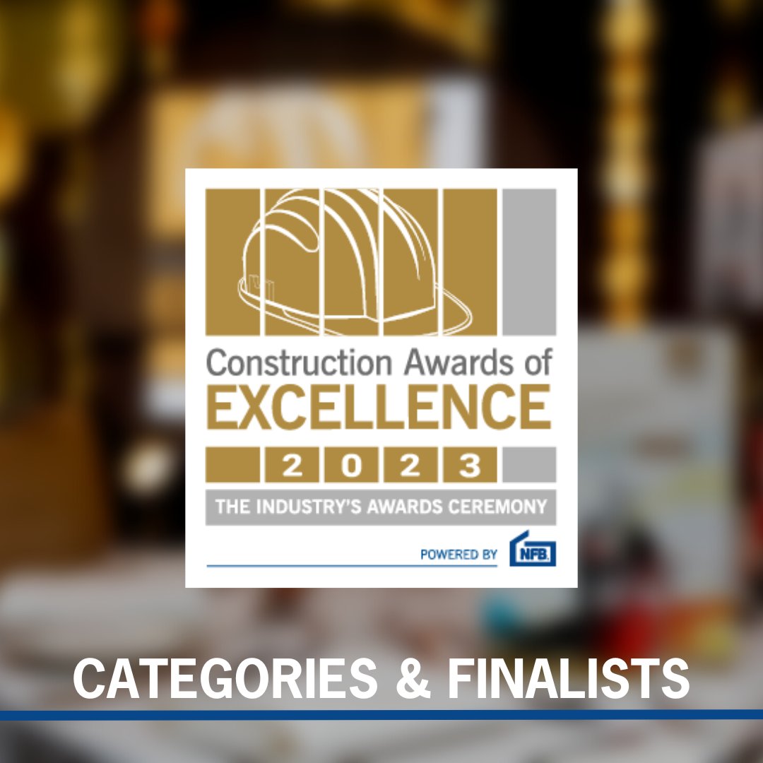 nfbuilders's tweet photo. What a lineup! 🙌 Check out the full list of categories and finalists for our Construction Awards of Excellence 2023, celebrating individuals and companies that set the gold standard in the construction sector 👇 

Who will be joining us? 🥂 #ConstructionAOE https://t.co/9rrfMFcqT0