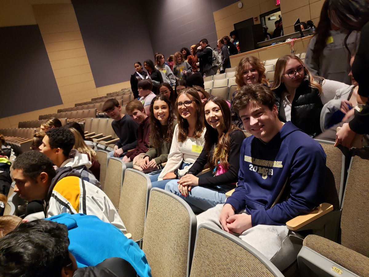 McG HS Student Council at the Region B Conference at Montour HS. Great group of kids came with us on their day off!!! <a href="/McGuffeyHS/">McG</a>