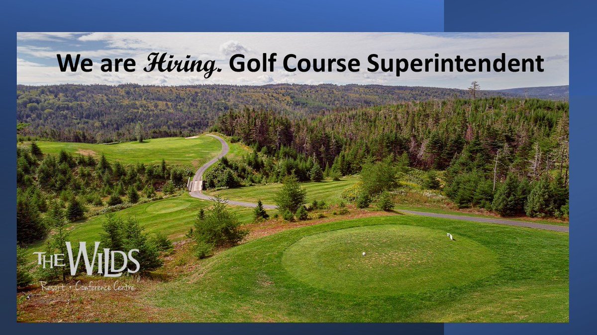 We are hiring. If you are interested please follow the link. If you know someone please tag them. If you know someone interested in relocating to beautiful Newfoundland please share. @golfnl <a href="/GolfCanada/">Golf Canada</a>  ca.indeed.com/job/golf-cours…