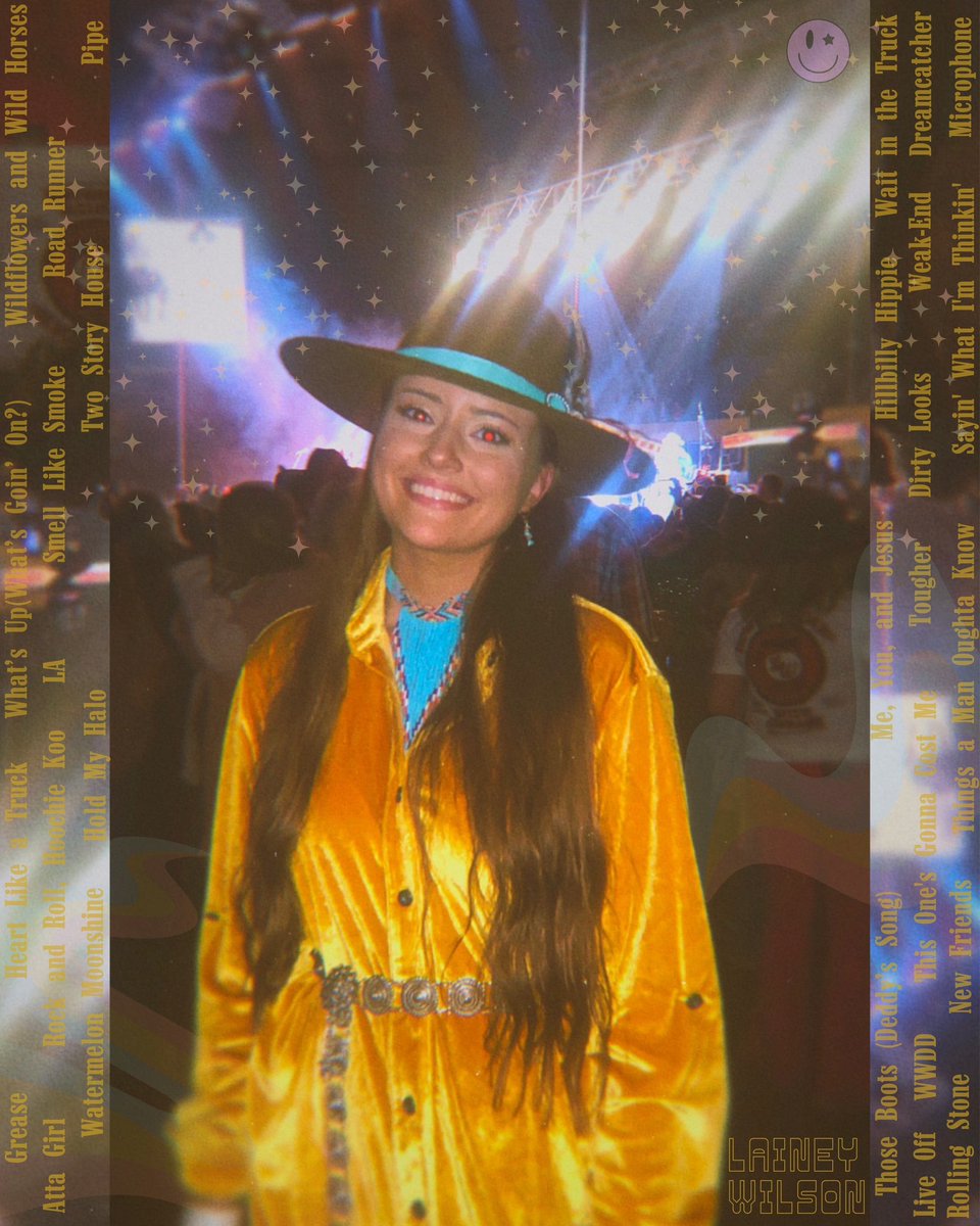 doodleishee's tweet photo. @laineywilson at the #dixienationalrodeo in Jackson, MS!!! I threw her a custom tshirt from my small biz ORTNOTTA on Etsy! I hope you like your shirt!! Someone help me find the video of the throw &amp; catch!! During “Grease” &amp; I’ll give you a free shirt!!!!💛🧡🦋🌼 @FastLainers https://t.co/JFKbp44xOs