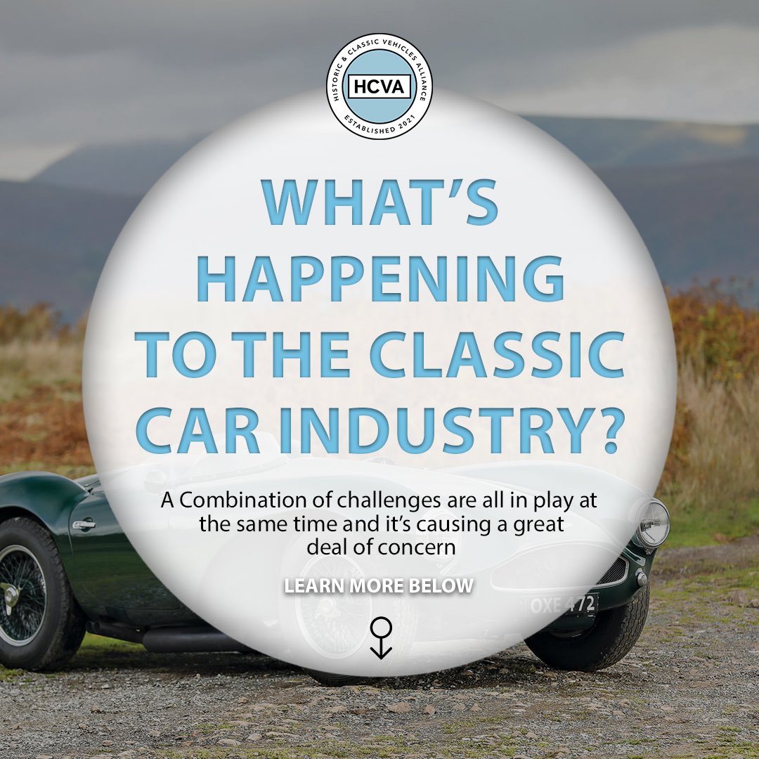 What's happening to the classic car industry?🤔

The HCVA are working tirelessly to support and defend our industry and with your support, our future still looks bright!
Head on over to the link in our bio for ways to support us.
‌
#hcva #classiccars #classiccar #hcva #automotive
