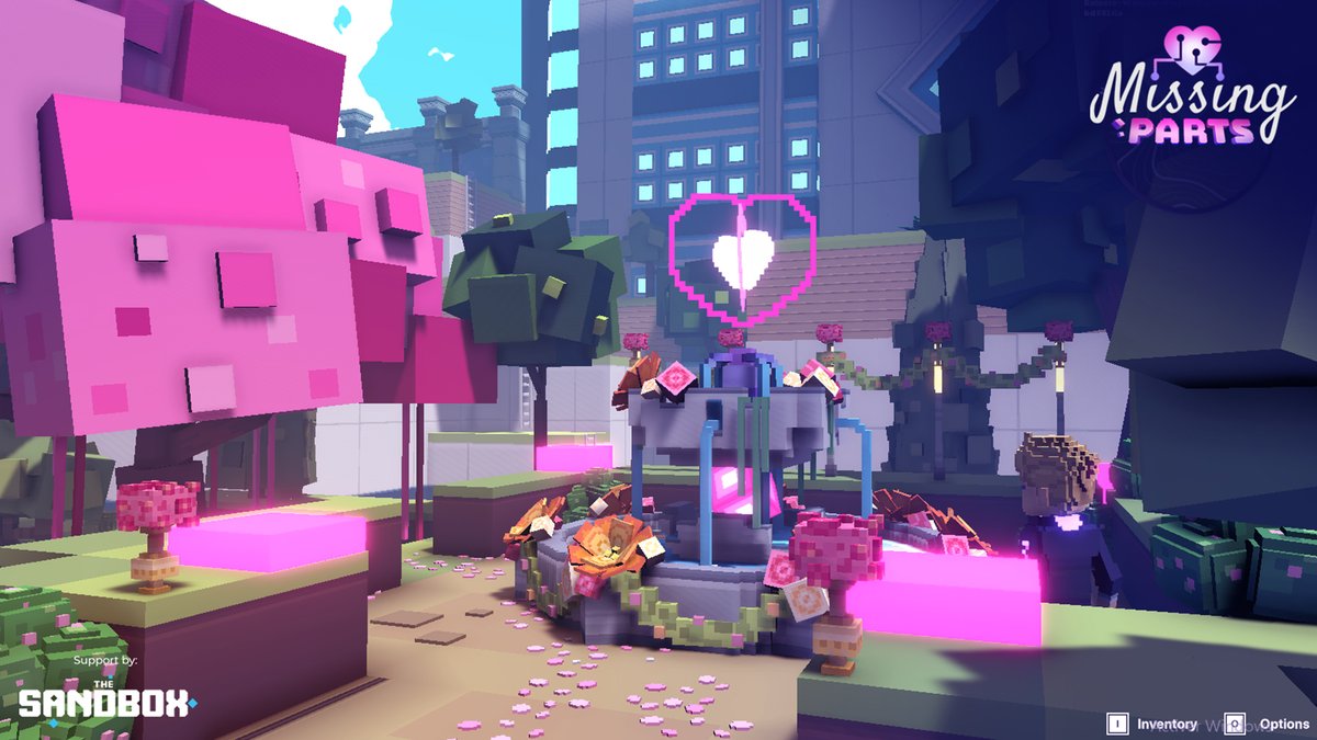 🤝 Choose love, choose you: if you wish for a romantic getaway,
💗 Join us in Missing Parts' Social Hub this weekend!
💫 Available until Feb 21th

#TheSandboxGames #Metaverse #Metadate #MissingParts #otome