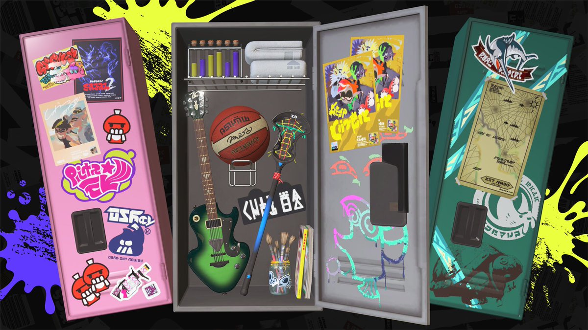 NintendoEurope's tweet photo. #Splatoon3 Fresh Season 2023 brings with it a fresh new catalog, gear, weapons and more! https://t.co/0h8yeb42qh