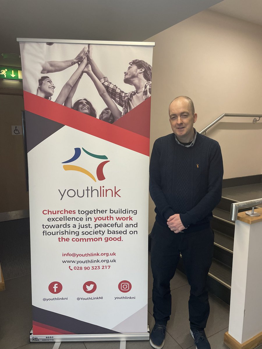 YouthLinkNI's tweet photo. NEW YOUTH LINK DIRECTOR

On behalf of the trustees and staff team, we are delighted to announce that Joe McKeown has been appointed as Interim Director of Youth Link: NI.

Joe has been an integral member of the Youth Link staff team for over 14 years! 

Congratulations Joe! https://t.co/NF3Q6WDBhK