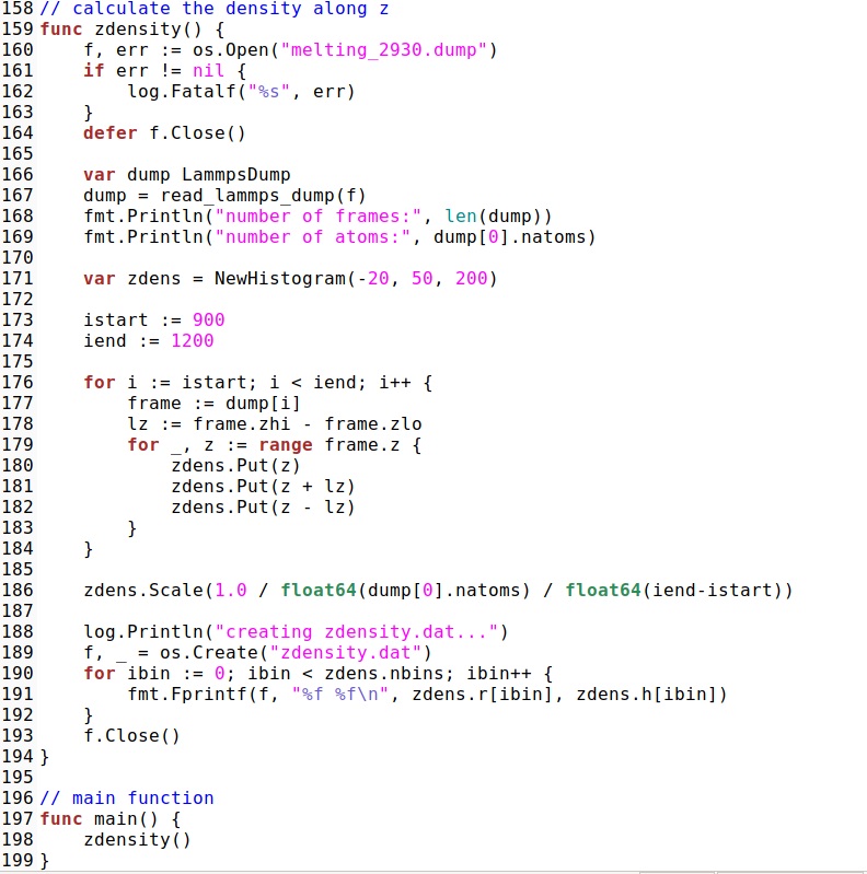 Post-processing #LAMMPS  files in #golang is fun!

#moleculardynamics #programming