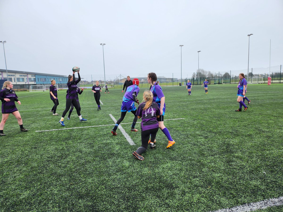 Great day for the U16s Regional girls competition at <a href="/YBB_PESport/">Ysgol Bae Baglan - PE & Sport</a> 

Thank you to <a href="/WRU_Community/">WRU Community - Wrth galon y genedl</a> apprentices and staff for ensuring smooth running of the day. Exceptional rugby on display by all girls🏉👭
